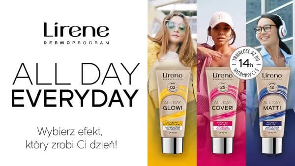 Lirene podkład rozświetlający Rossmann – piękna cera bez wysiłku Lirene podkład rozświetlający Rossmann – piękna cera bez wysiłku