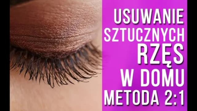 Jak zdjąć rzęsy w domu bez ryzyka uszkodzenia naturalnych rzęs Jak zdjąć rzęsy w domu bez ryzyka uszkodzenia naturalnych rzęs